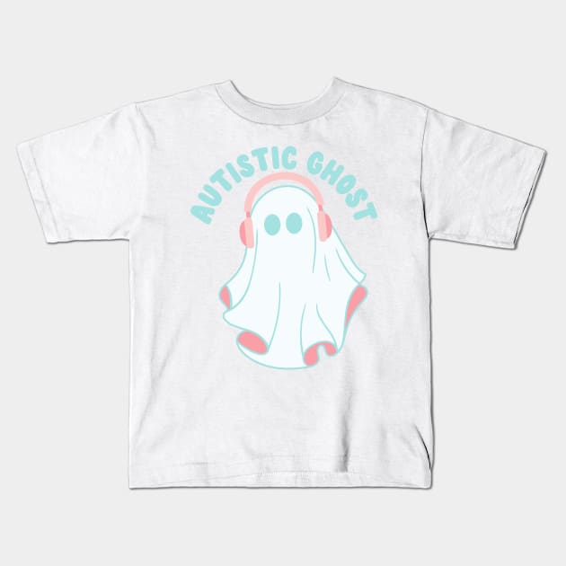 autistic ghost Kids T-Shirt by goblinbabe